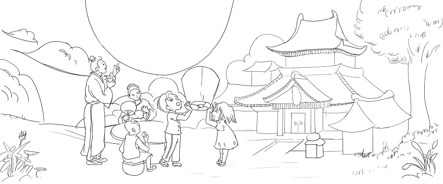 中秋手繪 | 有你月更圓 在電子商務(wù)平臺綻放獨特溫情